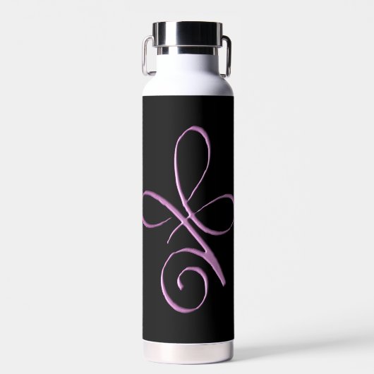 Pink Unconditional Love Waterfles (Voorkant)