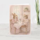 Pink Valentine – A Gentle Note of Love Kaart (Voorkant)