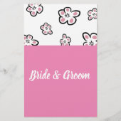 PINK VAN DE KAART VAN HET SCHORT SHOWER GAME (Achterkant)