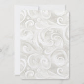 Pink Vanilla Heart Birthday  Kaart (Achterkant)