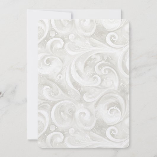 Pink Vanilla Heart Birthday  Kaart (Achterkant)