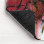 "Pink Vase" Floral Mousepad Muismat (Hoek)