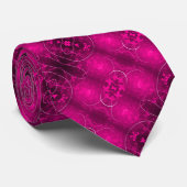 Pink Velvet Formal Stropdas (Opgerold)