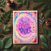  Pink Verlies nooit je Wonder Kaart