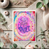  Pink Verlies nooit je Wonder Kaart