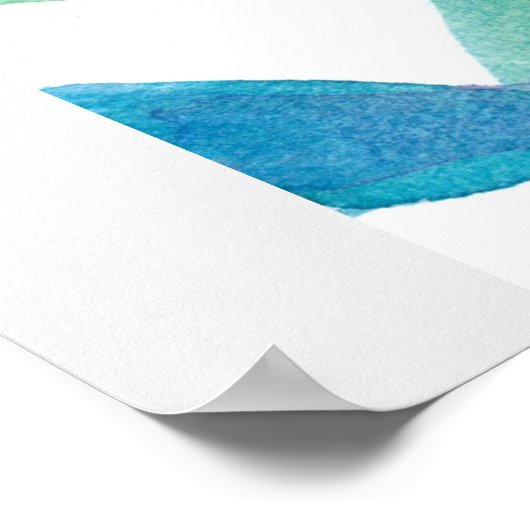 Pink Vibes Only – Pink Flamingo Poster (Hoek)