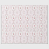 Pink Victorian Wallpaper Print Cadeaupapier (Vlak)