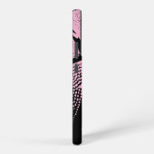 Pink vintage basketball jersey number custom samsung galaxy hoesje (Rechterkant)