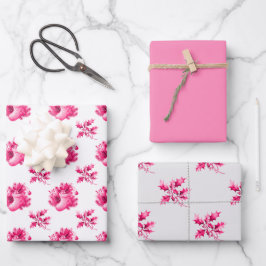 Pink Vintage Stockings Inpakpapier Vel