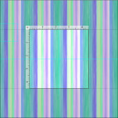 Pink Violet Paars Turquoise Blue Stripes Pattern Stof (Delen)