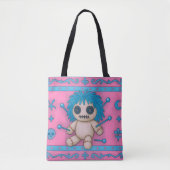 Pink Voodoo Doll Canvas tas (Voorkant)