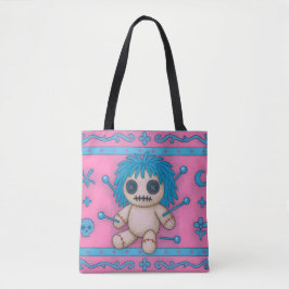 Pink Voodoo Doll Canvas tas