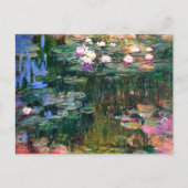 Pink Water Lilies (1917) Claude Monet Briefkaart (Voorkant)