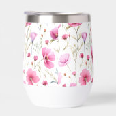 Pink Watercolor Wildflower  (Rechts)