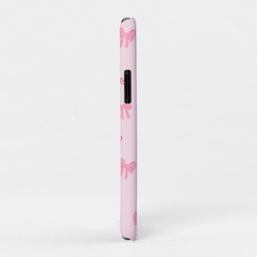 pink watercolour playful floral phone case (Achterkant/rechts)