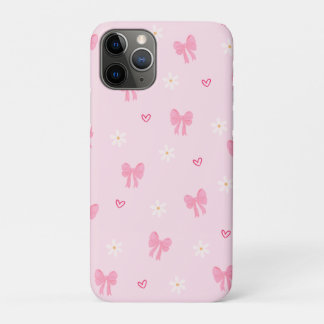 pink watercolour playful floral phone case