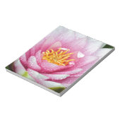PInk-waterliebloem Notitieblok (Linkerzijde)