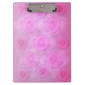 PINK Waterverf rozen Klembord (Voorkant)