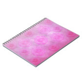 PINK Waterverf rozen Notitieboek (Linkerzijde)