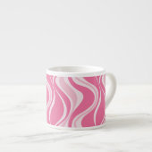 Pink Waves Espresso Cup Kop (Voorkant rechts)