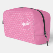 Pink Waves Gepersonaliseerde Dopp Kit Toilettasje (Rechterhoek)