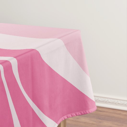Pink Waves tafelkleed (Voorbeeld)