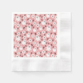 Pink Wavy Halloween Servet (Voorkant)