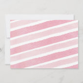 Pink We Scream Four Ice Cream 4e verjaardag foto Kaart (Achterkant)