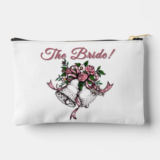 Pink Wedding Bells The Bride Etui (Achterkant)