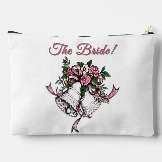 Pink Wedding Bells The Bride Etui (Achterkant)