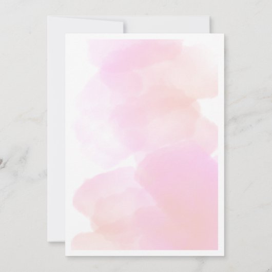 Pink weeding kaart (Achterkant)