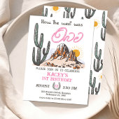 Pink Westerne hoe het Westen één 1e verjaardag was Kaart