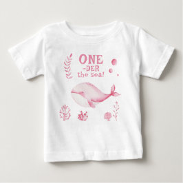 Pink Whale Oneder The Sea 1st Birthday 
