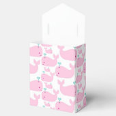 Pink Whale Theme Baby shower Bedankdoosjes (Geopend)