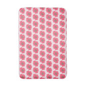 Pink Whimsical Posies Floral Flower Badmat (Voorkant Verticaal)
