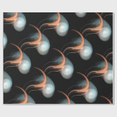 PINK WHITE ALIEN PEARLS CADEAUPAPIER (Vlak)