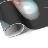 PINK WHITE ALIEN PEARLS CADEAUPAPIER (Rol Hoek)