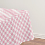 Pink White Gingham Tafelkleed (Voorbeeld)