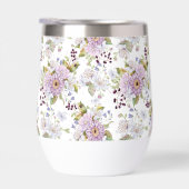 Pink White Purple Watercolor Wildflower (Rechts)