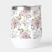 Pink White Purple Watercolor Wildflower (Links)