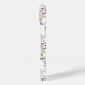 Pink White Purple Watercolor Wildflower Case-Mate iPhone Case (Achterkant / Links)