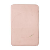 Pink & White Rose Floral Bouquet Badmat (Voorkant Verticaal)