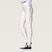 Pink White Stripes Leggings (Links)