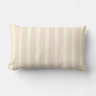 Pink White Stripes Pattern Kussen