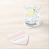 Pink White Tie dye Kartonnen Onderzetters (Insitu)