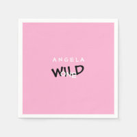 Pink Wild One gepersonaliseerde 1e verjaardag