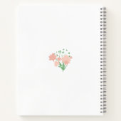 Pink Wildflower Momisms Photo Notitieboek (Achterkant)