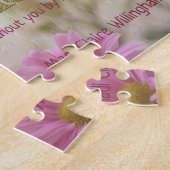 Pink Will You Be My Maid of Honor Jigsaw Puzzel (Zijkant)