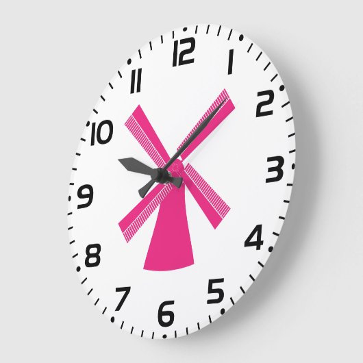 Pink Windmill Grote Klok (Hoek)