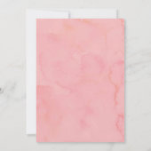 Pink Winter Christmas Cowgirl Holiday Party Kaart (Achterkant)